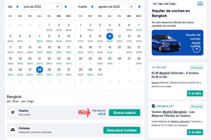 Vuelos Baratos a Tailandia