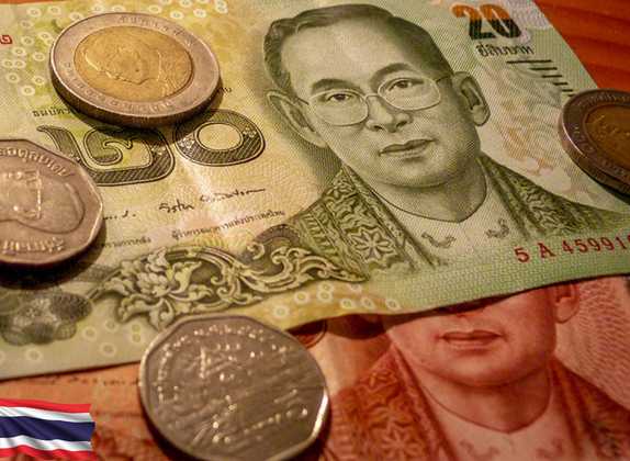 moneda utilizada en Tailandia