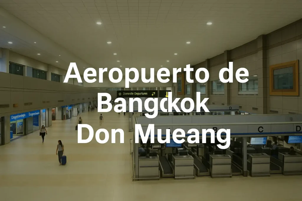 aeropuerto de bangkok don mueang