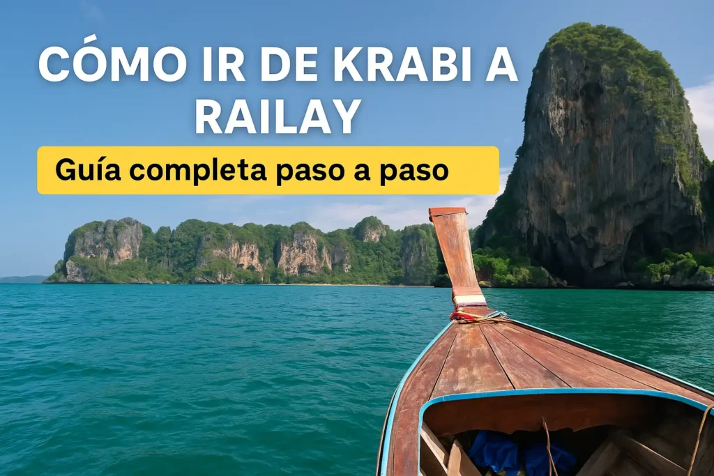 como ir de krabi a railay