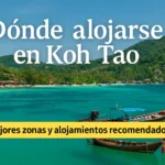 Dónde alojarse en Koh Tao 🏝️
