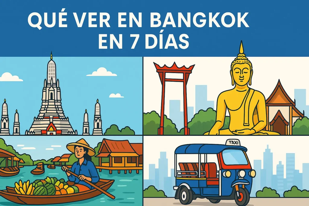 que ver en bangkok en 7 dias