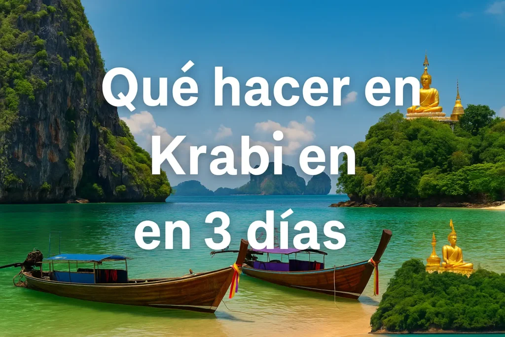 que hacer en krabi en 3 dias
